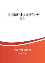 中國德陽行業發展研究分析報告
