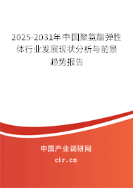 2025-2031年中國聚氨酯彈性體行業發展現狀分析與前景趨勢報告