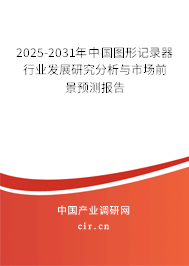 2025-2031年中國圖形記錄器行業發展研究分析與市場前景預測報告