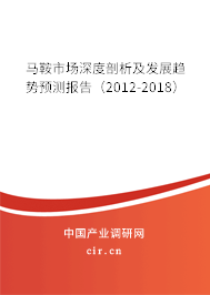 馬鞍市場深度剖析及發展趨勢預測報告（2012-2018）