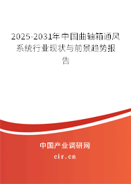 2024-2030年中國曲軸箱通風系統行業現狀與前景趨勢報告