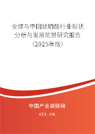 全球與中國琥珀酸行業現狀分析與發展前景研究報告（2024年版）