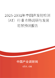 2025-2031年中國聲發射檢測（AT）行業市場調研與發展前景預測報告