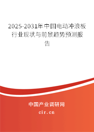 2025-2031年中國(guó)電動(dòng)沖浪板行業(yè)現(xiàn)狀與前景趨勢(shì)預(yù)測(cè)報(bào)告