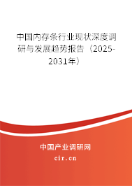 中國內存條行業現狀深度調研與發展趨勢報告（2025-2031年）