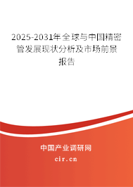 2025-2031年全球與中國精密管發(fā)展現(xiàn)狀分析及市場前景報告 2025-2031年全球與中國精密管發(fā)展現(xiàn)狀分析及市場前景報告