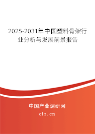 2025-2031年中國塑料骨架行業(yè)分析與發(fā)展前景報(bào)告