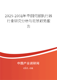 2024-2030年中國伺服執行器行業研究分析與前景趨勢報告