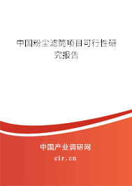 中國粉塵濾筒項(xiàng)目可行性研究報(bào)告