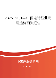 2024-2030年中國電話行業(yè)發(fā)展趨勢預測報告