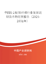 中國S-2玻璃纖維行業(yè)發(fā)展調(diào)研及市場前景報(bào)告（2025-2031年）