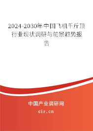 2024-2030年中國飛機千斤頂行業現狀調研與前景趨勢報告
