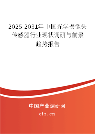 2025-2031年中國(guó)光學(xué)攝像頭傳感器行業(yè)現(xiàn)狀調(diào)研與前景趨勢(shì)報(bào)告