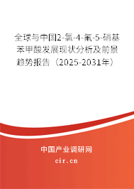 全球與中國2-氯-4-氟-5-硝基苯甲酸發展現狀分析及前景趨勢報告（2025-2031年）