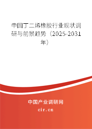 中國丁二烯橡膠行業(yè)現(xiàn)狀調(diào)研與前景趨勢（2025-2031年）