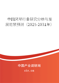 中國風琴行業(yè)研究分析與發(fā)展前景預測（2025-2031年）