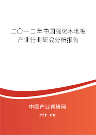 二〇一二年中國強(qiáng)化木地板產(chǎn)業(yè)行業(yè)研究分析報(bào)告