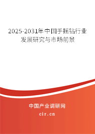 2024-2030年中國手搖鉆行業(yè)發(fā)展研究與市場前景
