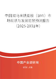 中國雙馬來酰亞胺（BMI）市場現狀與發展前景預測報告（2025-2031年）
