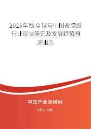 2024年版全球與中國覆膜紙行業(yè)現(xiàn)狀研究及發(fā)展趨勢預(yù)測報告