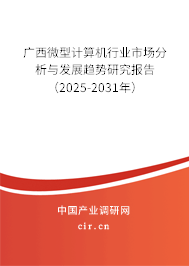 廣西微型計算機行業市場分析與發展趨勢研究報告（2025-2031年）