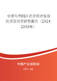 全球與中國(guó)井式滲碳爐發(fā)展現(xiàn)狀及前景趨勢(shì)報(bào)告(2024-2030年) 全球與中國(guó)井式滲碳爐發(fā)展現(xiàn)狀及前景趨勢(shì)報(bào)告(2024-2030年)