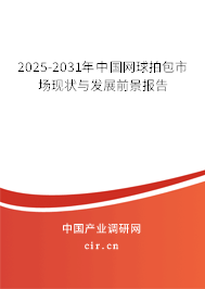 2025-2031年中國網球拍包市場現狀與發展前景報告
