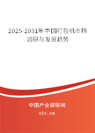 2025-2031年中國打包機市場調研與發展趨勢