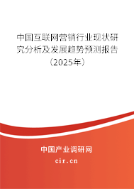 中國互聯網營銷行業現狀研究分析及發展趨勢預測報告（2025年）