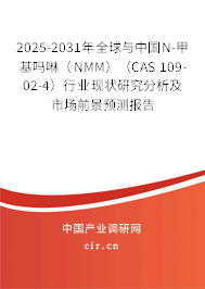2025-2031年全球與中國N-甲基嗎啉（NMM）（CAS 109-02-4）行業(yè)現(xiàn)狀研究分析及市場前景預(yù)測報告