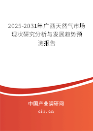 2025-2031年廣西天然氣市場(chǎng)現(xiàn)狀研究分析與發(fā)展趨勢(shì)預(yù)測(cè)報(bào)告