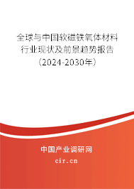 全球與中國(guó)軟磁鐵氧體材料行業(yè)現(xiàn)狀及前景趨勢(shì)報(bào)告（2024-2030年）