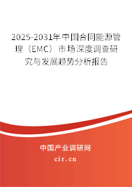 2025-2031年中國合同能源管理（EMC）市場深度調查研究與發(fā)展趨勢分析報告
