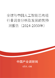 全球與中國人工智能芯片組行業調查分析及發展趨勢預測報告（2024-2030年）