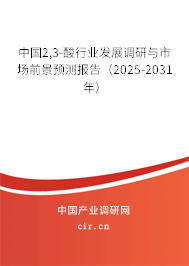 中國2,3-酸行業發展調研與市場前景預測報告（2025-2031年）