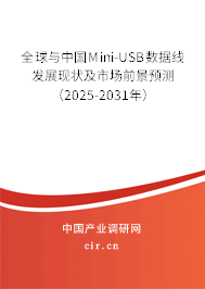 全球與中國Mini-USB數據線發展現狀及市場前景預測（2025-2031年）