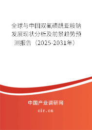 全球與中國雙氟磺酰亞胺鈉發(fā)展現狀分析及前景趨勢預測報告（2025-2031年）