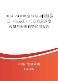 2024-2030年全球與中國硅藻土（硅藻土）行業發展深度調研與未來趨勢預測報告