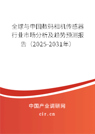 全球與中國數(shù)碼相機傳感器行業(yè)市場分析及趨勢預測報告（2025-2031年）