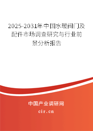 2025-2031年中國水暖閥門及配件市場調(diào)查研究與行業(yè)前景分析報告