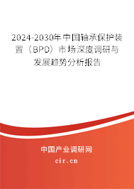 2024-2030年中國軸承保護(hù)裝置（BPD）市場深度調(diào)研與發(fā)展趨勢分析報(bào)告