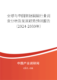 全球與中國聚醚酮酮行業(yè)調(diào)查分析及發(fā)展趨勢(shì)預(yù)測(cè)報(bào)告（2024-2030年）