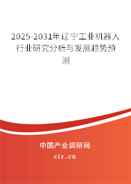 2025-2031年遼寧工業(yè)機器人行業(yè)研究分析與發(fā)展趨勢預測