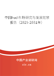 中國hud市場研究與發展前景報告（2024-2030年）