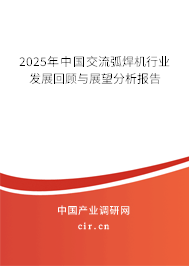 2024年中國交流弧焊機行業發展回顧與展望分析報告
