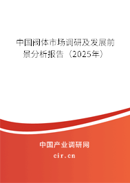 中國(guó)閥體市場(chǎng)調(diào)研及發(fā)展前景分析報(bào)告（2025年）