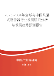 2025-2031年全球與中國跌落式避雷器行業(yè)發(fā)展研究分析與發(fā)展趨勢預(yù)測報告