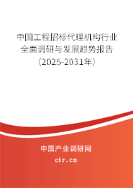 中國工程招標(biāo)代理機構(gòu)行業(yè)全面調(diào)研與發(fā)展趨勢報告（2025-2031年）