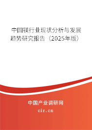 中國鎂行業現狀分析與發展趨勢研究報告（2025年版）