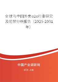 全球與中國外賣o2o行業(yè)研究及前景分析報(bào)告（2025-2031年）